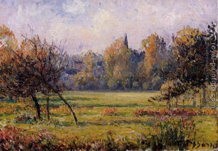 Camille Pissarro : Landscape at Bazincourt